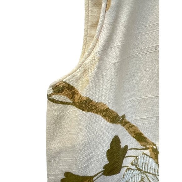 Hawaiian Casuals Stan Hicks Made in Honolulu Vintage 60's Raw Silk Floral shift - Picture 12 of 13